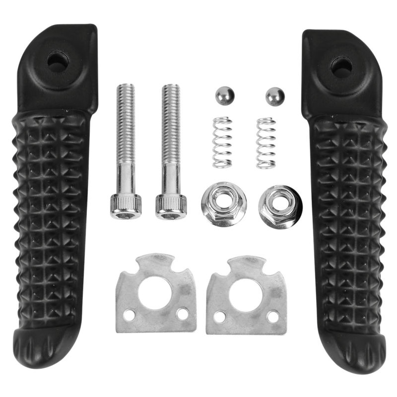 Motorcycle Matt Black Passenger Footpeg Footrest Voor Yamaha YZF R1 02-14 R6 2003-17