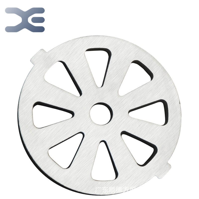 3Stck einstellen Fleischwolf Teile Für Panasonic (57,6mm) durchmesser Edelstahl Acesorios Para Amoladora (4mm) Dicke