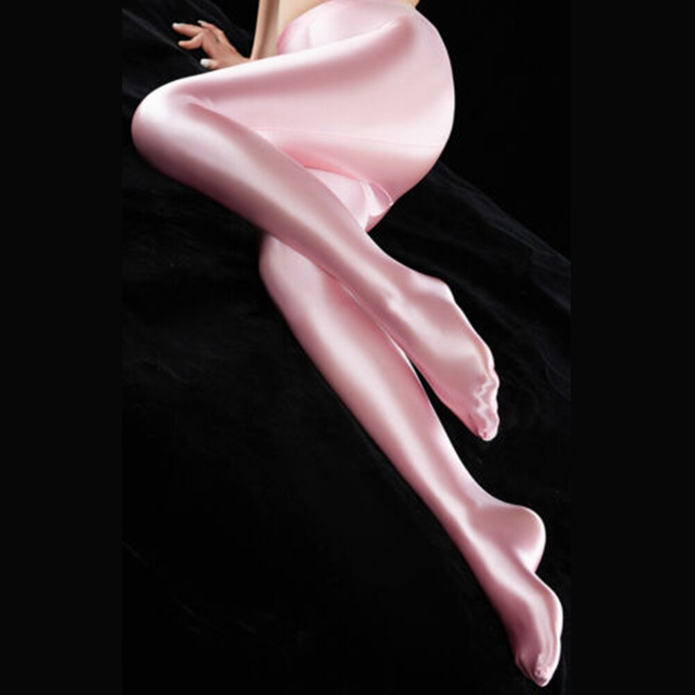 Vrouwen Glanzende Glossy Spandex Kousen Opaque Panty Sport Fitness Panty ED889