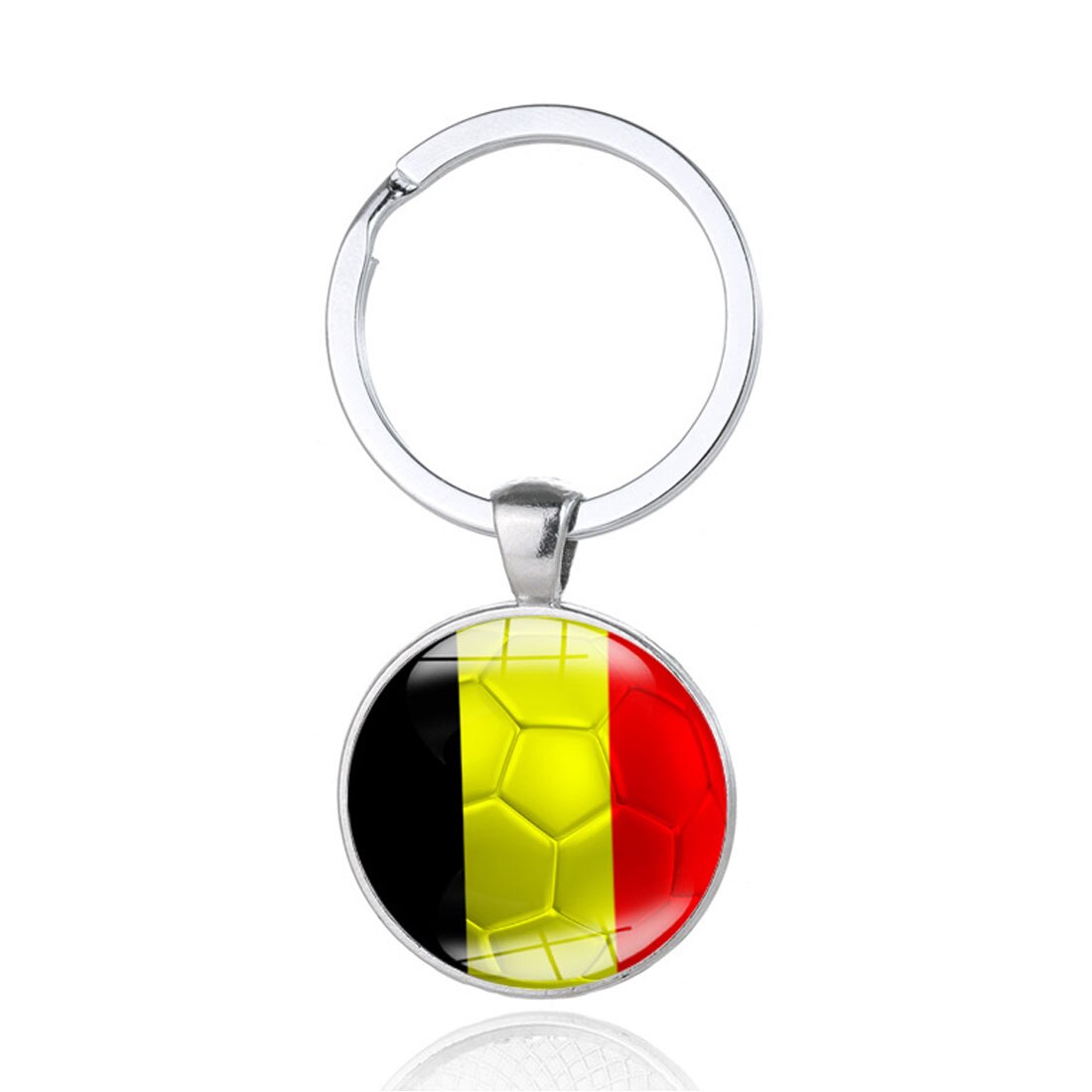 Football Keychains Key ring 32 Countries Peru Sweden Tunisia Senegal Soccer Key Chains Souvenir