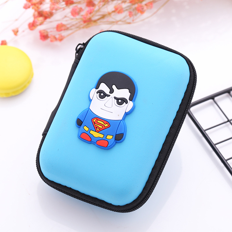 Carteiras kawaii de silicone com desenhos, de fone de ouvido, para crianças, meninos e meninas, porta-fones: 22