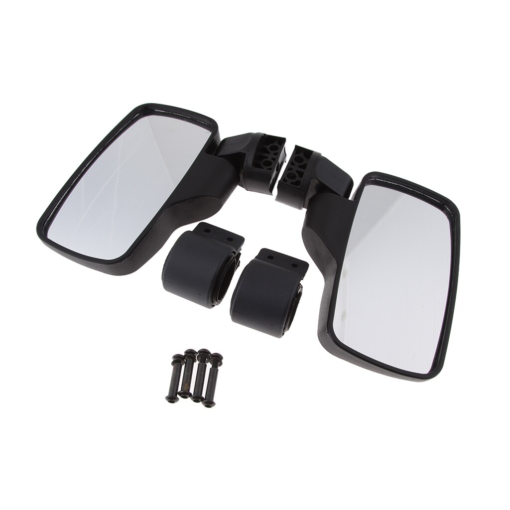 UTV Side Mirror Rear view mirrors UTV Rearviw Racing Mirror Set Roll 1.75 Inch