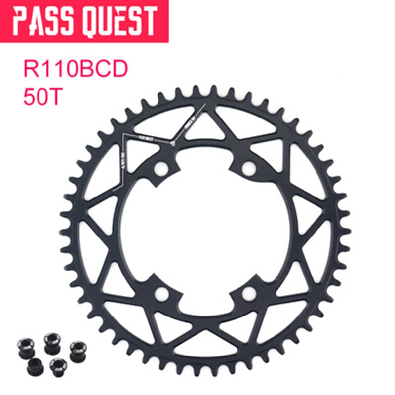 Pass quest 110 bcd racefiets fiets kettingblad 4- klauw schijf  r7000 r8000 r9100: 50t