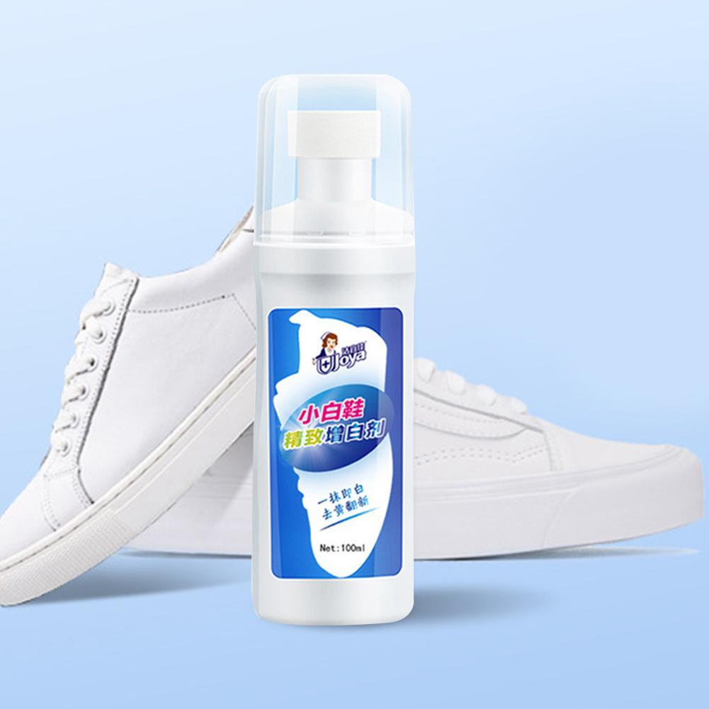 1pc White Shoes Cleaner Whiten Refreshed Polish Cleaning Tool Shoe Brushes Cleaner Shoe For Casual with White Sneakers Leat C0N0