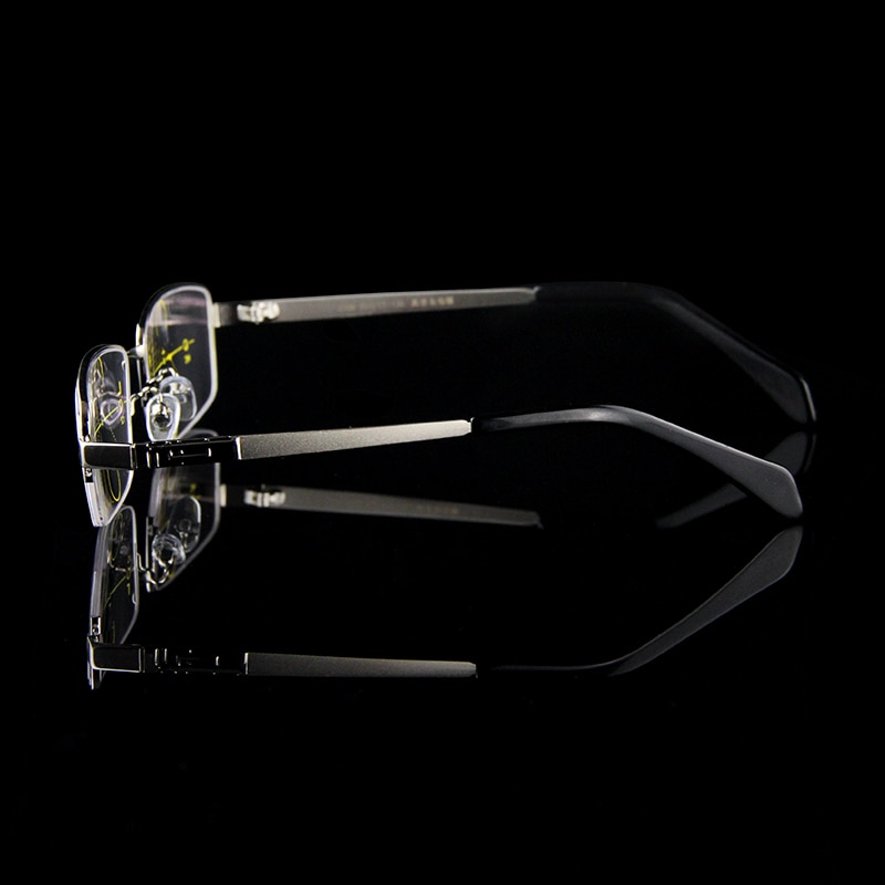 Multi-focal Progressive Reading Glasses Men Smart Zoom Asymptotically Presbyopia Hyperopia Male Bifocal Eyeglasses