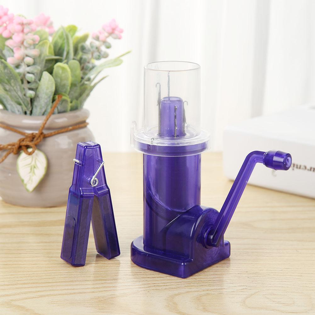 Máquina de tejer creativa, carrete de telar tejido a mano embellecedor, pulsera artesanal, herramientas y accesorios de costura, máquina de tricotina