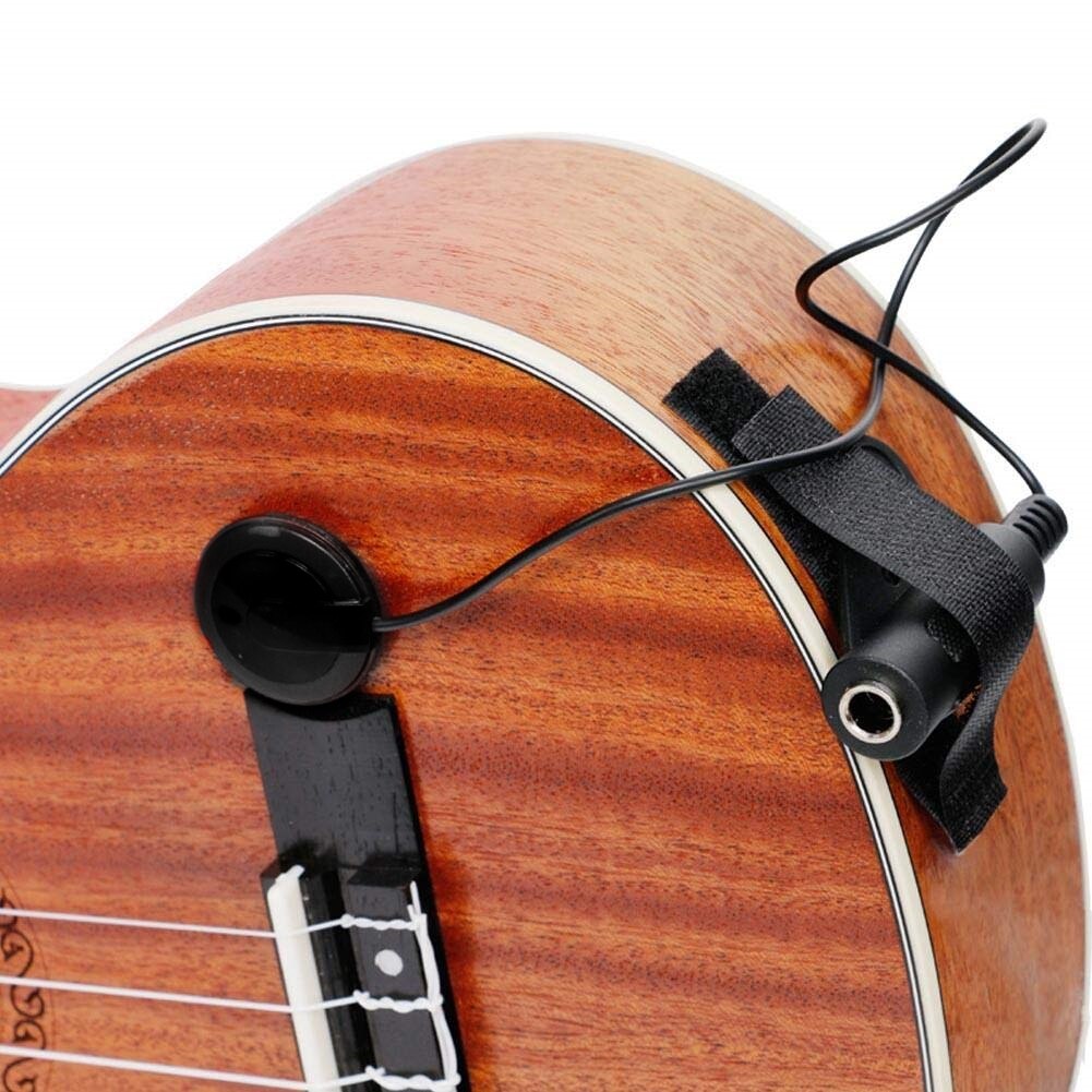 Contatto microfono Piezo Pickup chitarra acustica microfono Pickup violoncello Banjo Ukulele mandolino violino Mic Pickup