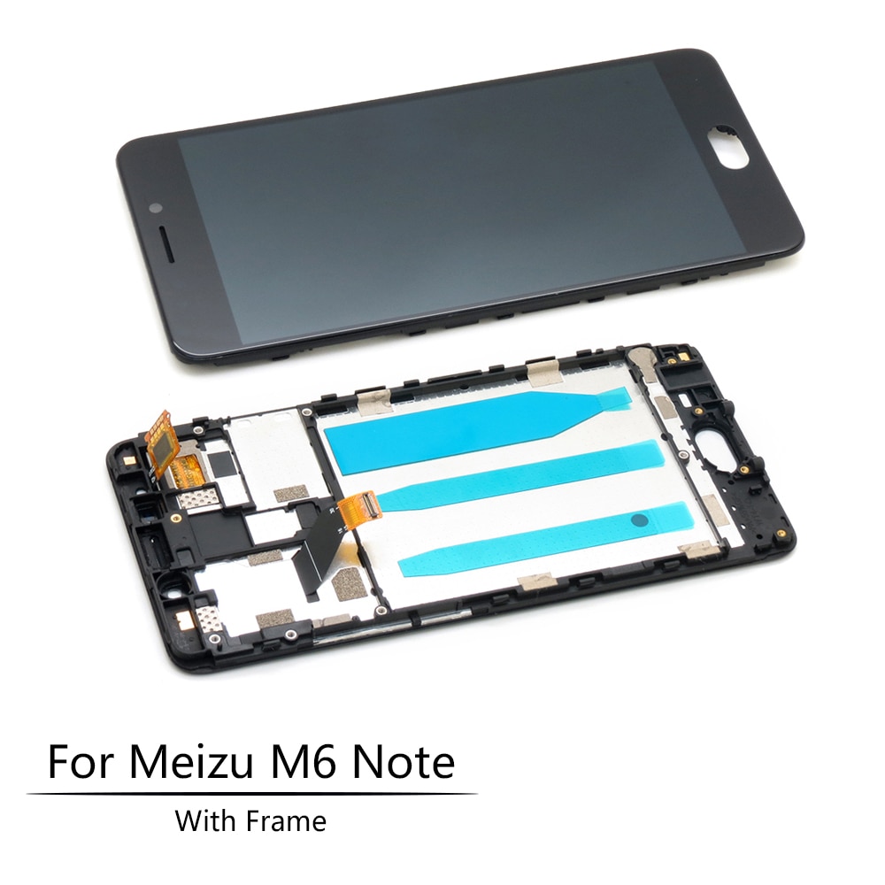 5.5" Original Display For Meizu M6 Note M721H M721Q M721W LCD Display Touch Screen Replacement Parts For MEILAN Note 6 LCD+Frame