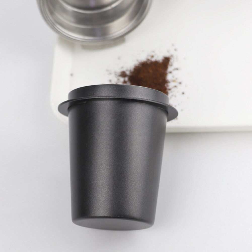 58mm Kaffee Pulver Zubringer Teil Edelstahl für Espresso Maschine Dosierung Tasse Tragbare Filter manipulieren Rost Beständig