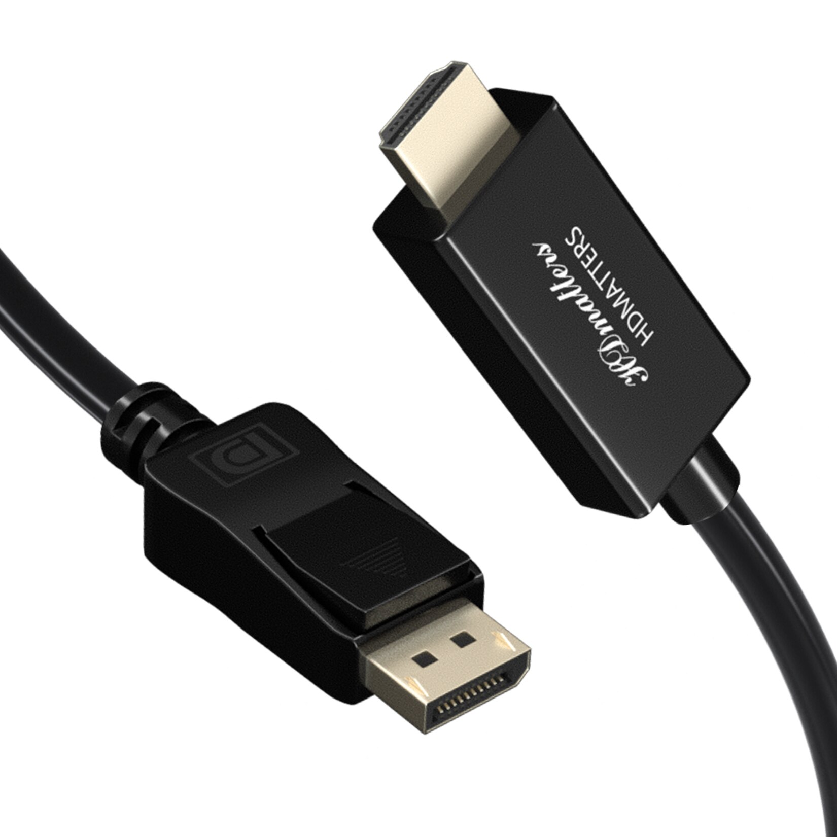 Displayport to HDMI-compatible 4K cable DP to HDMI 4K adapter 1080P converter cable for HP Dell Lenovo Asus PC laptop monitor