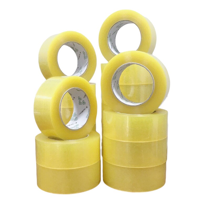 Jtsip 1 Roll Dikke Brede Transparante Afdichtingstape Express Verpakking Seal Doos Grote Roll Tape Kantoorbenodigdheden Scotch Tape 5.5cm