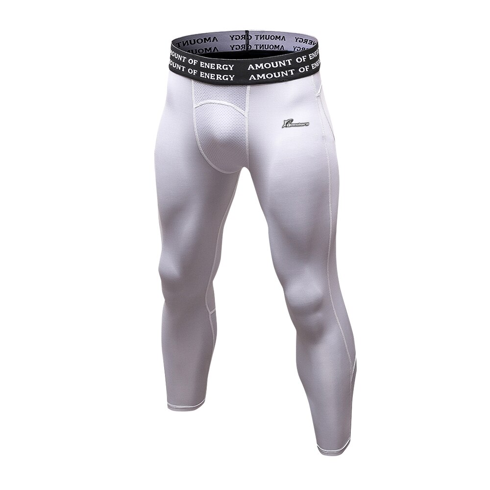 Pantalones secos rápidos para hombre, mallas para correr, entrenamiento Fitness, pantalones de entrenamiento, ropa de compresión para gimnasio, pantalones de chándal para correr ajustados: W / XXL