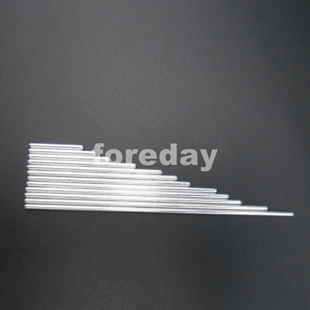 50PCS X 2MM 20MM -100mm M2 Iron Shaft Toy Car Gear Wheel Axle for DIY Accessories gear motor shaft 50MM 50PCS/LOT *FD600-611