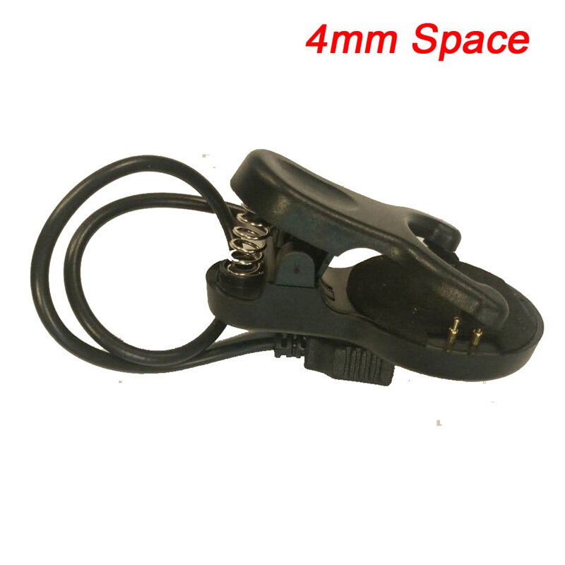 Smart Horloge 2Pin Charger Clip 4Mm 3Mm Universal Charging Dock Kabel Voor R16 Smart Armband Polsband Originele Opladen kabel: 4mm Charger