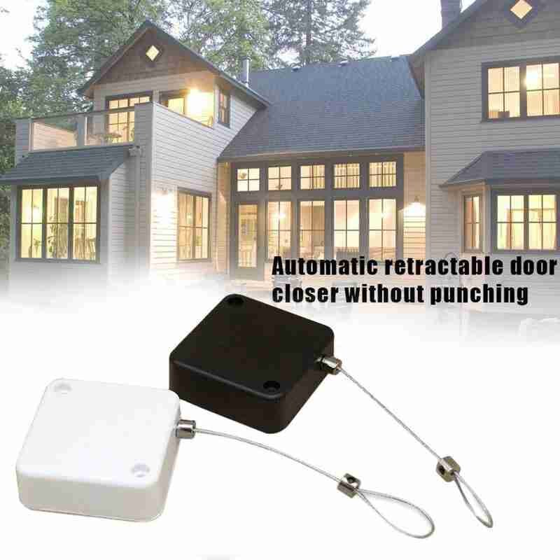 (A door closerPunch-free Automatic Sensor Door Closer Automatically Close for All Doors