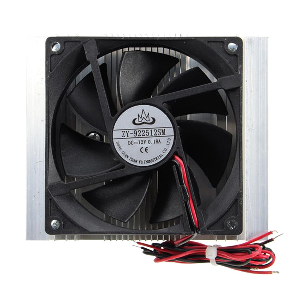 12V Mini 5L Thermoelectric Peltier Refrigeration Cooling System Radiator Semiconductor Cooler Conduction Module Cooler Fan Kit