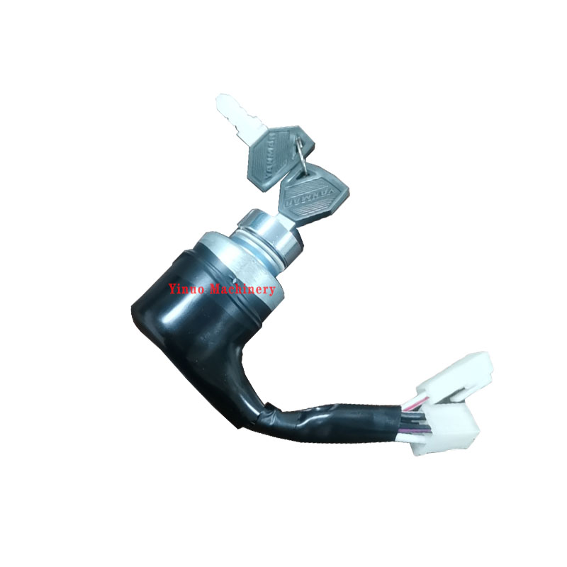 Interrupteur d&#39;allumage pour moteur Yanmar VIO17, 20, 25, 30, 35, 55, avec clé de démarrage