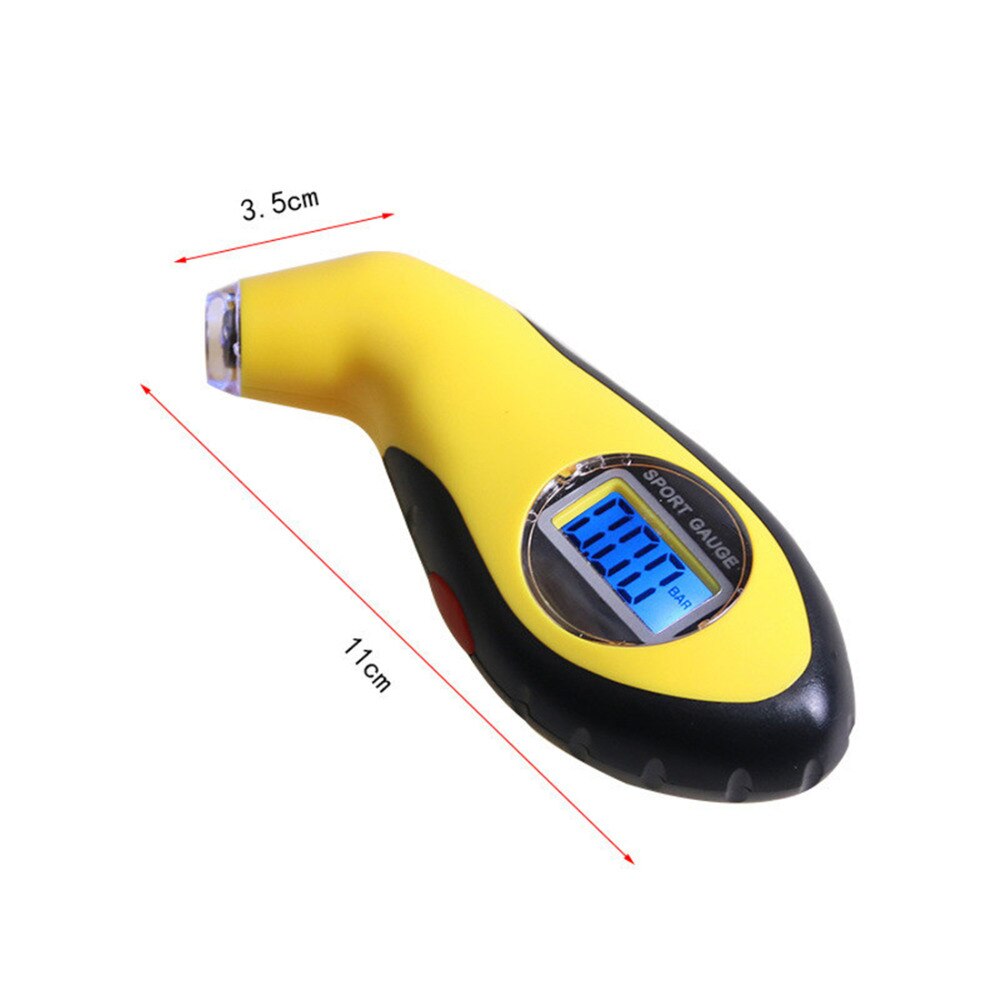 Bandenspanningsmeter 0-150 Psi Backlight Hoge Precisie Digitale Bandenspanning Monitoring Auto Bandenspanningsmeter