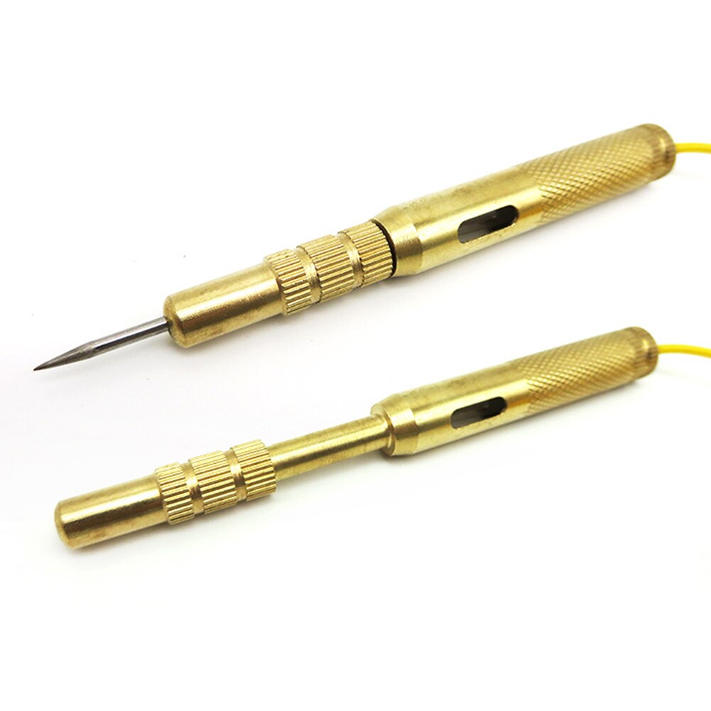 Dc 6V 12V 24V Meten Elektrische Reparatie Probe Lamp Metalen Trailers Diagnostic Tool Voltage Gauge Circuit Tester auto Spiraal Draad