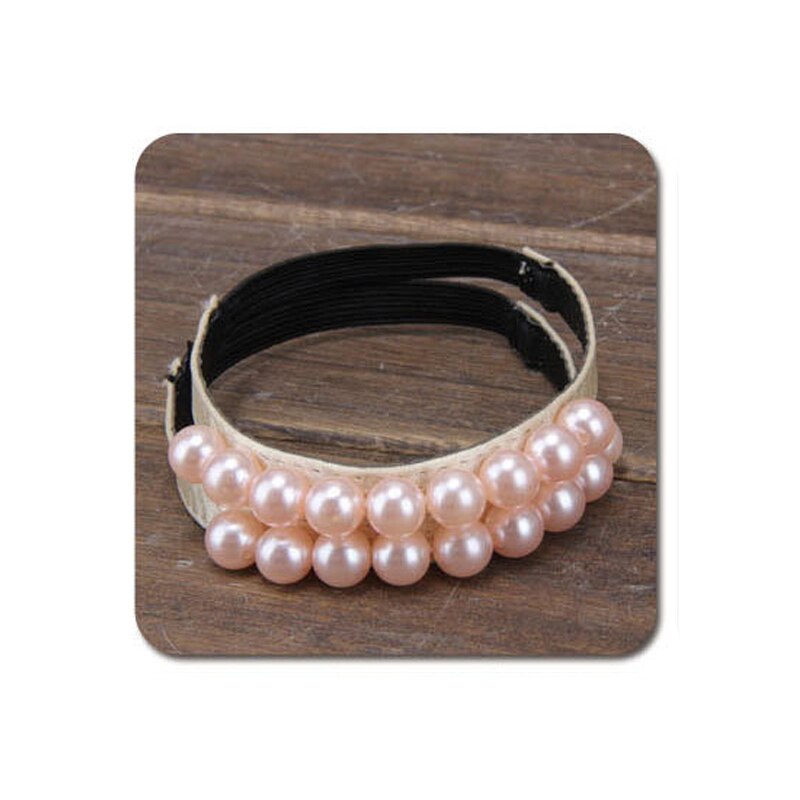 1 paire perle talons bandes lacet, accessoire de chaussure décoration sangles pour femmes, chaussures dentelle pour chaussures en vrac 7 couleur: Pink