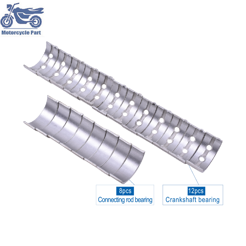 Motorcycle Crankshaft &amp; Connect Rod Bearing STD ~ +100 For YAMAHA FZR250RR ZEAL250 FZ250 FZR250 ZEEL FZR250R BOX250 3LN 1HX 2KR