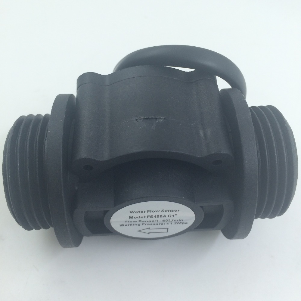 Water Flow Sensor Switch Fuel Flow Meter Swimming Pool Water Meter Sensor Flowmeter Water Sensor Counter Indicator DN25