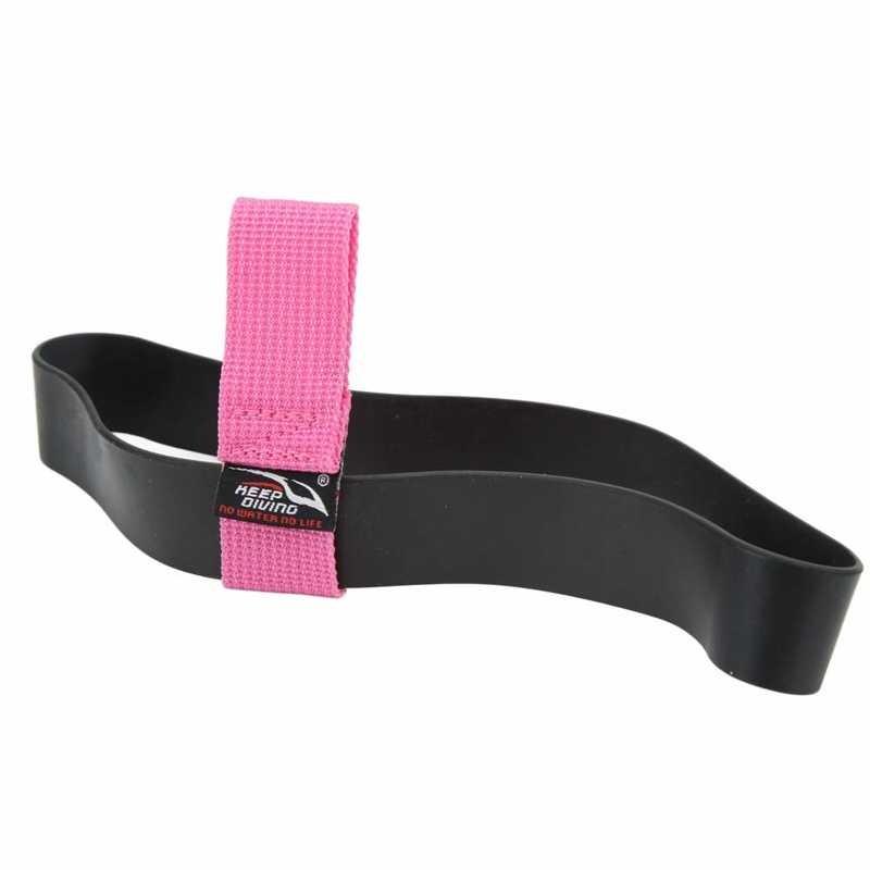 Tauchflaschenhalterung, tauchflaschenschlauchhalterung, elastisches schnorchelflaschenband