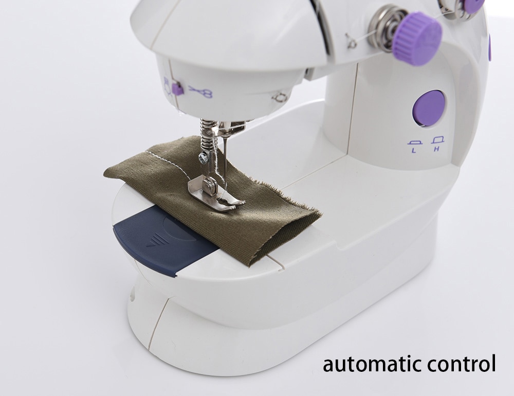 Tragbare Nähmaschine Cordless Mini Handheld Elektrische Nähmaschine Schnell Crafting Ausbessern Maschine mit Fuß Pedal