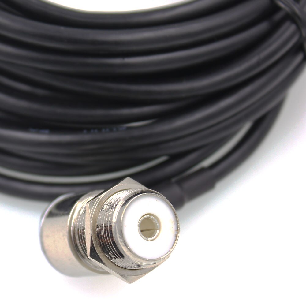 Laag Verlies Mobiele Autoradio Kabel 16FT Coax Verlengen Kabel Voor Auto Walkie Talkie KT8900 BJ-318 Auto Radio Antenne Kabel