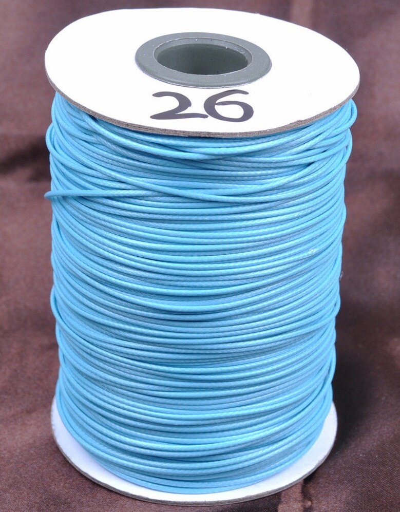 200 Yards 1mm Wachs String Draht Gewinde Schnur dacron faser 30 Farben: NO 124