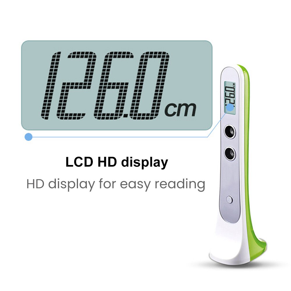 Digital Ultrasonic Height Measuring Ruler, Adult And Child Hand-Held Quasi Height Measuring Device, Fast Height Measuring Device