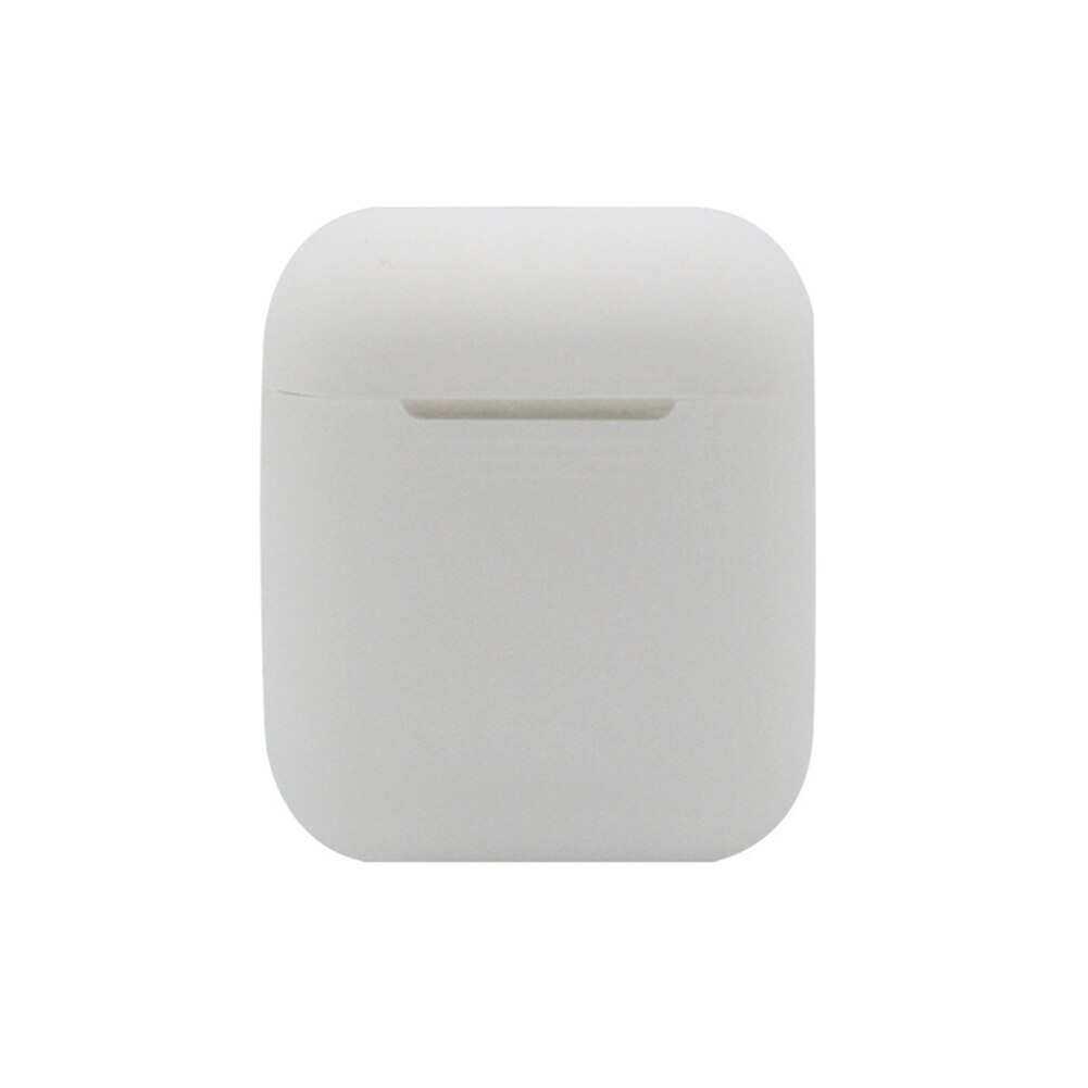 Funda de silicona blanda para auriculares carcasa a prueba de golpes protección a prueba de golpes para Apple Airpods: Clear