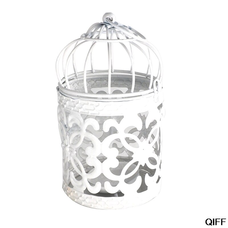 dziurawy uchwyt świecznik Tealight wisząca latarenka klatka dla ptaków klasyczny kute nowość: 5AC100492-F