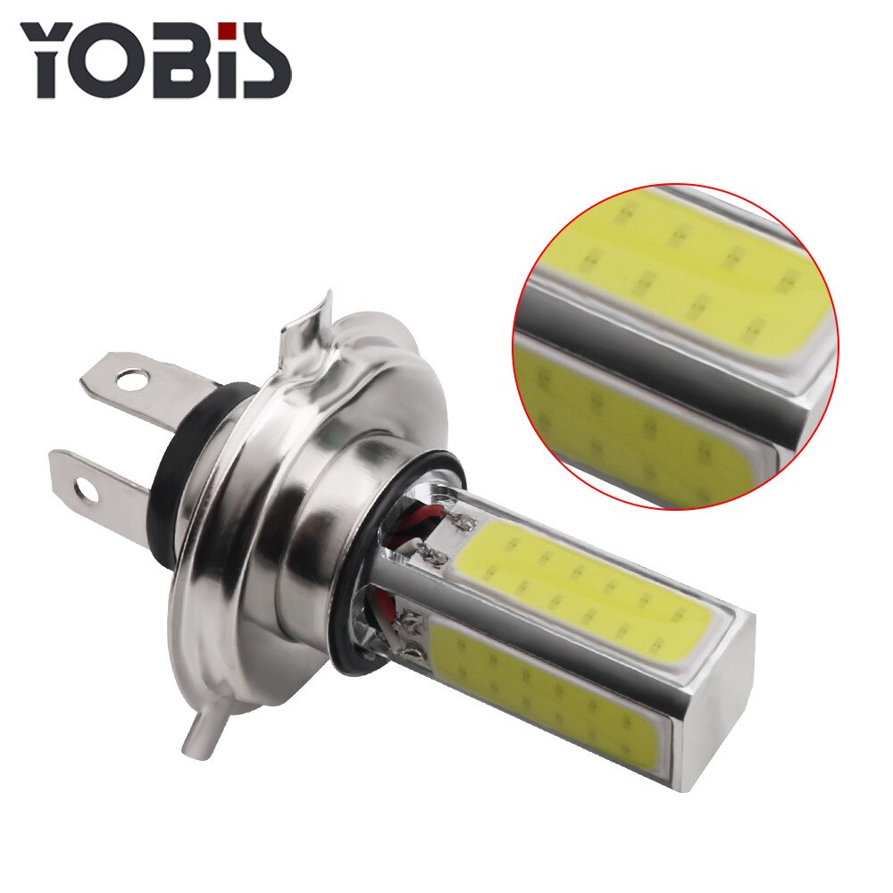 Automotive Led Lamp H4 P15D BA20D Led Cob 20W Led Mistlamp Motorfiets Led Koplamp Auto Lamp