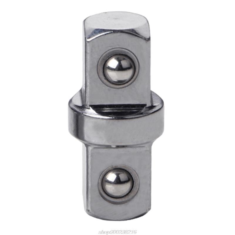 3/8" Socket Sleeve Adapter Hexagonal Connector Socket-double Head Outer Square Electric Wrench Extension Rod Wind Batch: 1