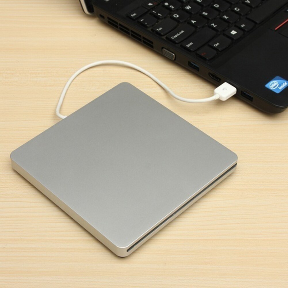 External Stable Writer DVD Reader USB2.0 Low Noise Plug And Play Ultra Thin High Speed Optical Driver
