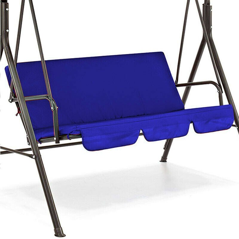 150*150*10cm Outdoor Garden Courtyard Swing Seat Cover Stretch Chair Cover Suitable For Three-seat Swing Shade Sail No Fade: 4