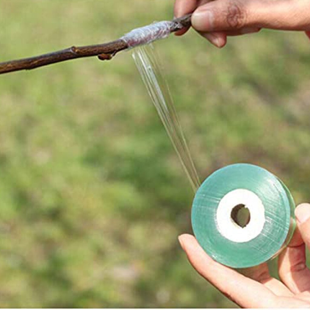 Membrana autoadhesiva, cinta para injertos de vivero, autoadhesiva extensible para jardín, suministros de cintas para verduras y flores