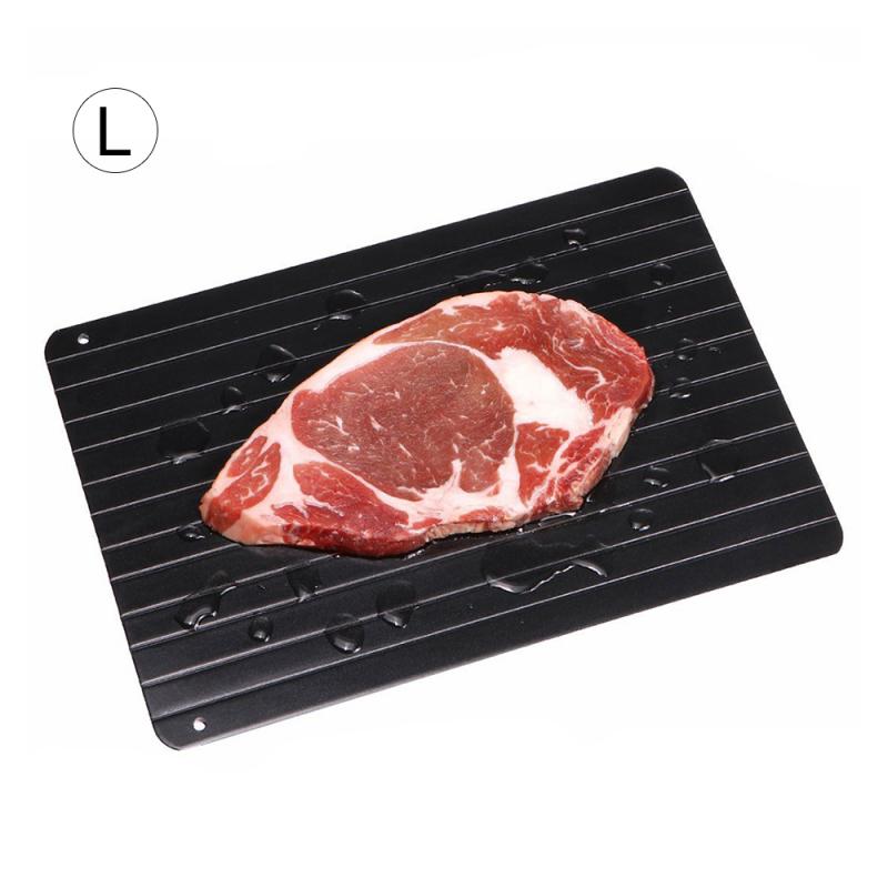 Kitchen food fruit and meat fast defrost plate kitchen supplies thickened meat quick thaw plate kitchen gadgets gadget