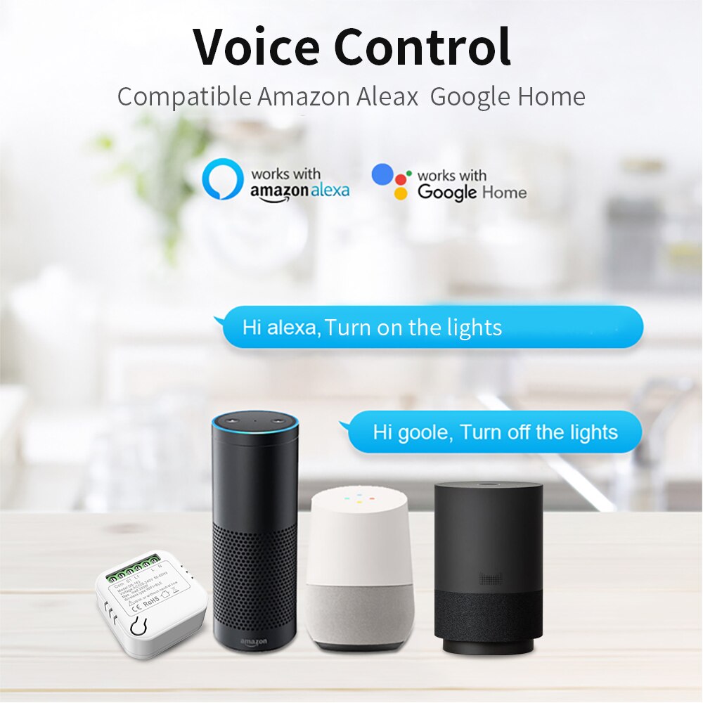 accorto WiFi + Bluetooth interruttore linea neutra e controllo APP abitare fuoco filo (universale) funziona con Alexa eco punto Google casa
