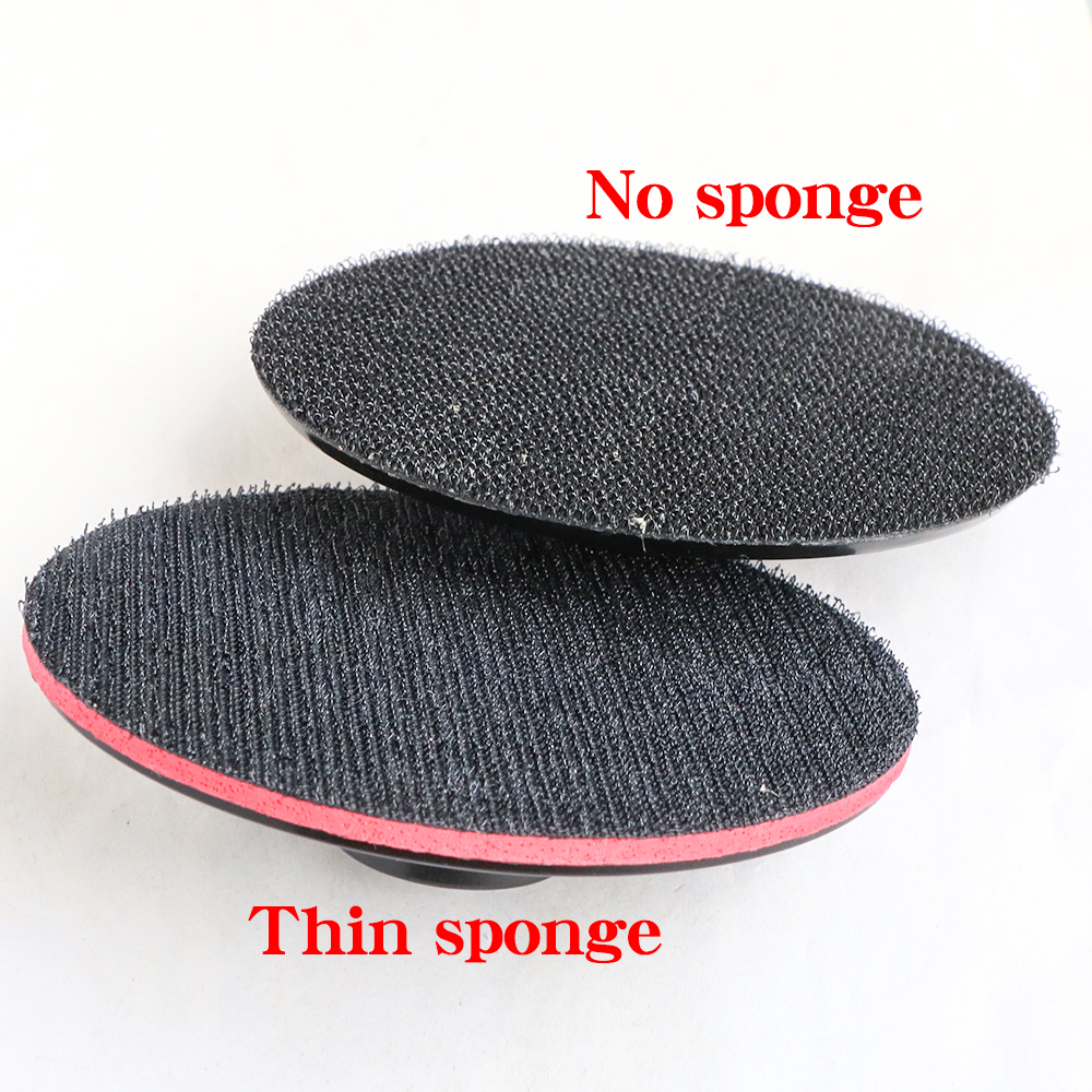 1pc Sanding Disc Backing Pad 3/4 inch 80/100mm Sandpaper Self-adhesive M10 Hook-Loop Backed Plate fit Sander Grinder