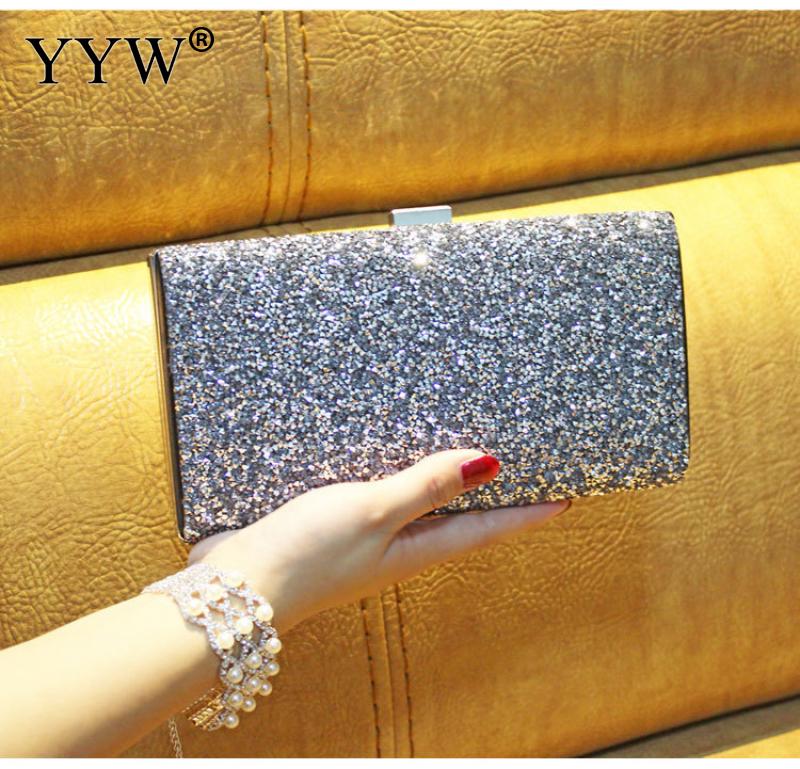 Pochette en strass pour femmes, sac à main de luxe Gillter de soirée, pochette en diamant, portefeuille de jour de mariage