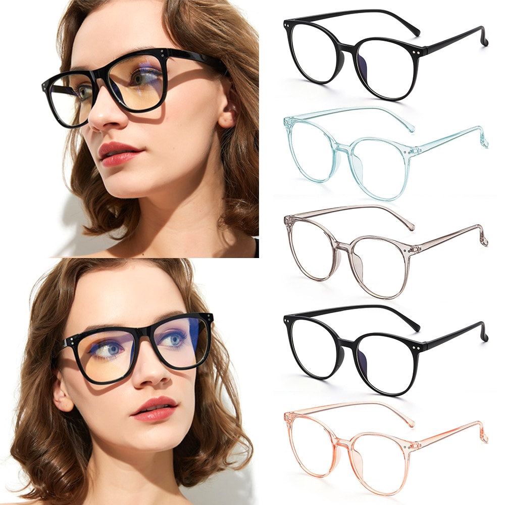 Anti Blue Light Glasses Transparent Eyewear Office Computer Goggles Blue Ray Blocking Glasses Vision Care Eyeglasses