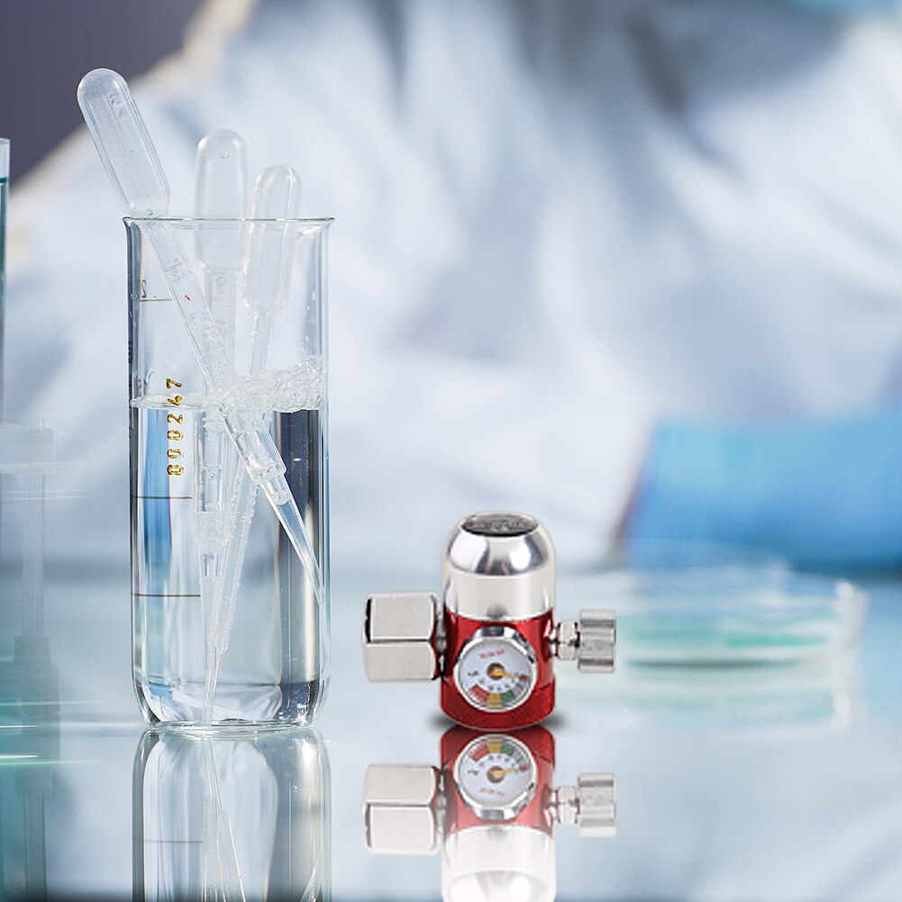 Argon Gas Reducer Luchtstroom Regulator Gauge Meter Valpreventie Manometer Rvs Energiebesparende Manometer