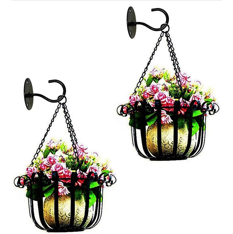 Wall Mount Ceiling Hooks Coated Screw Hanger for Hanging Plant Lantern
