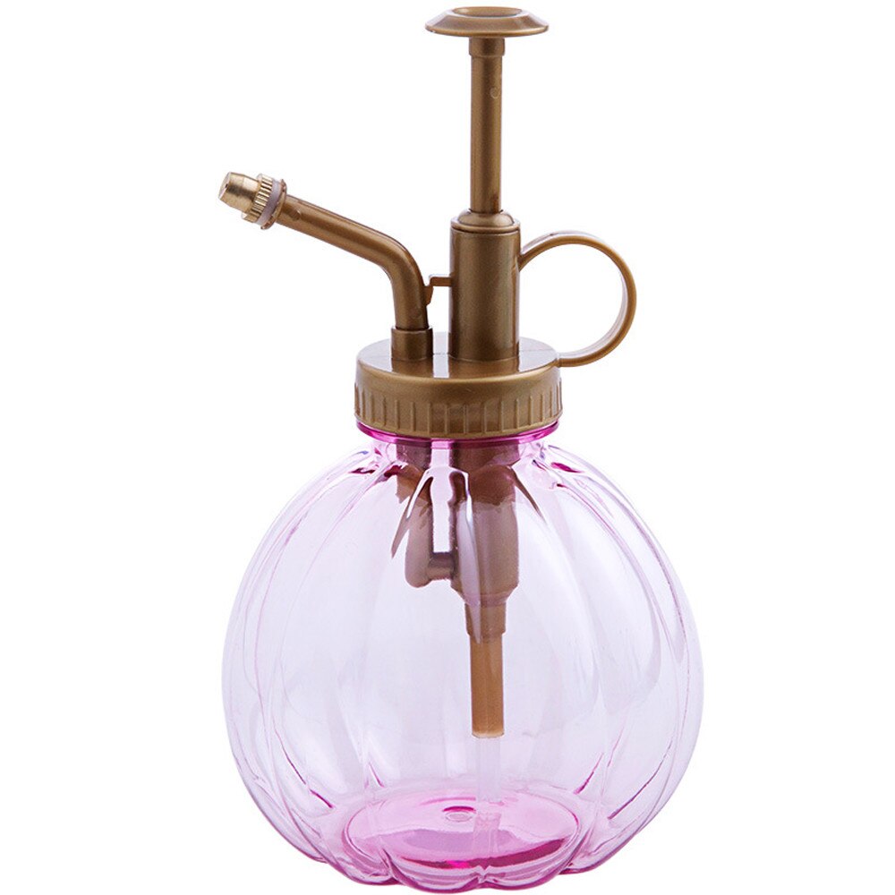 350Ml Plant Bloem Gieter Spray Fles Tuin Mister Sproeier Hairdressing Water Planten Leuke Pompoen Vorm Potten Verstelbare: A