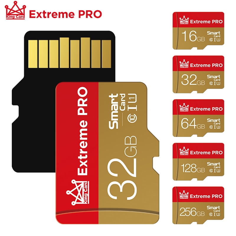 100% Original Micro tarjeta SD 32GB U3 4K GB 64GB 128GB tarjeta de memoria V30 HD Flash microsd TF; Tarjeta de memoria para teléfono