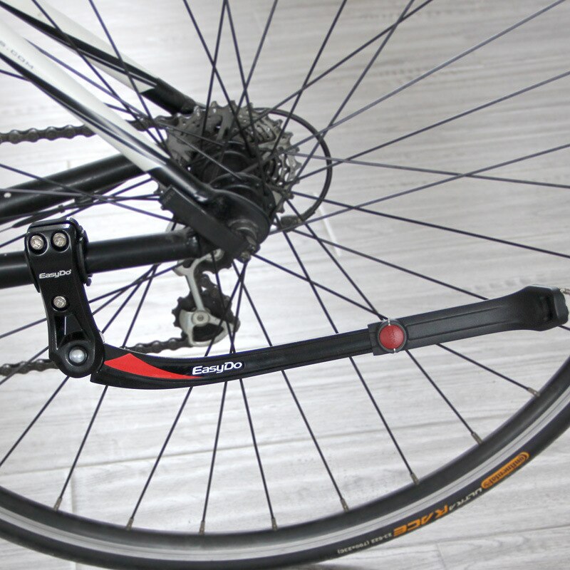 Adjustable Bicycle Kickstand Mountain Bike MTB Aluminum Side Rear Kick Stand Fit for 24 "-29" Mountain Bike Cycling Parts