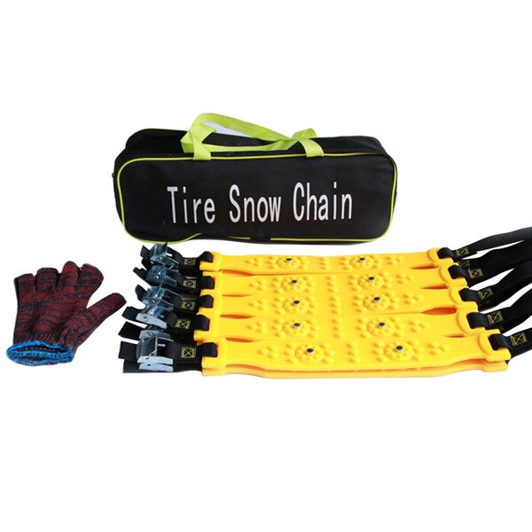 10 pçs/set TPU Correntes De Neve Inverno Pneu De Carro Universal de Segurança Viária Correntes nos Pneus de Neve Escalada Lama Terreno Carro Anti Derrapante accessries: Default Title