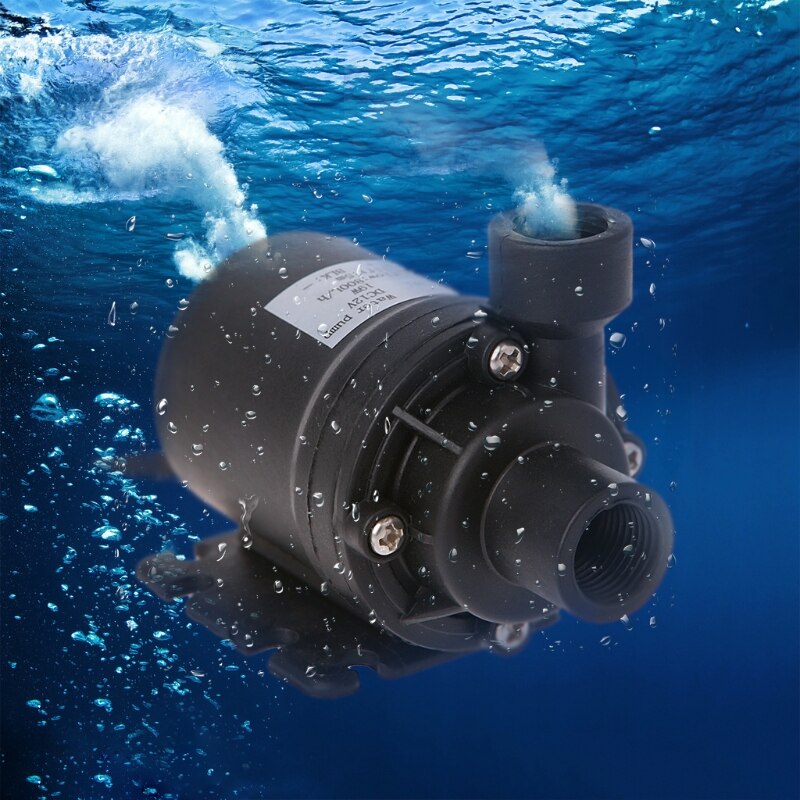 800l/h 5m dc 12v 24v børsteløs solvandsmotor vandcirkulation vandpumpe nedsænkelige vandpumper